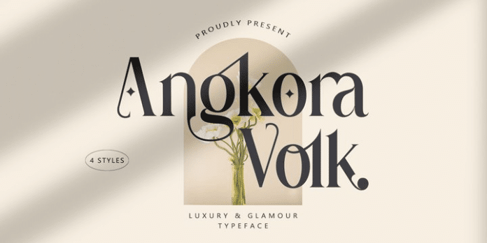 Angkora Volk Font Family