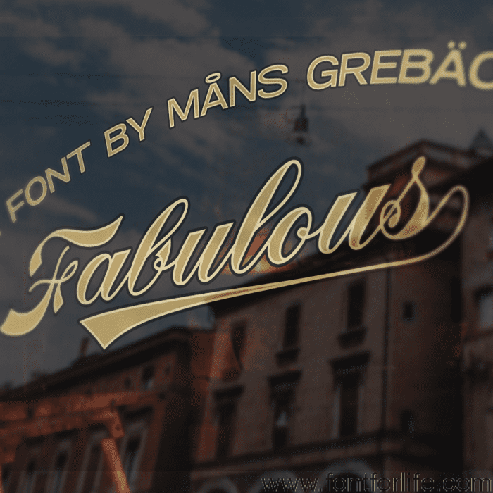 Fabulous Font