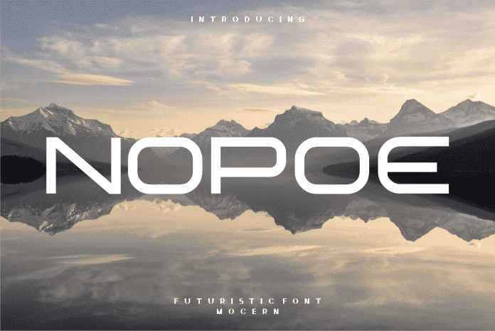 Nopoe Display Font