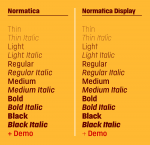 Normatica Font Family