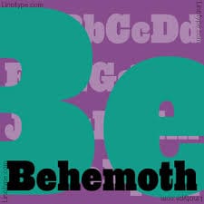 Behemoth Semi Condensed Font