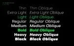Octarine (16 fonts) Sans Serif Fonts