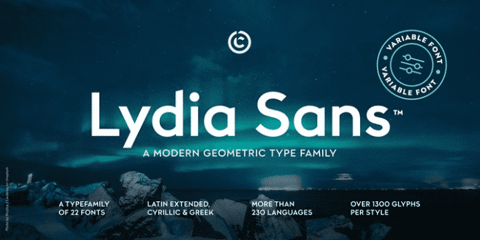 Lydia Sans Font Family