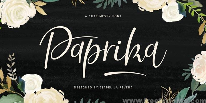 Paprika Font Free Download