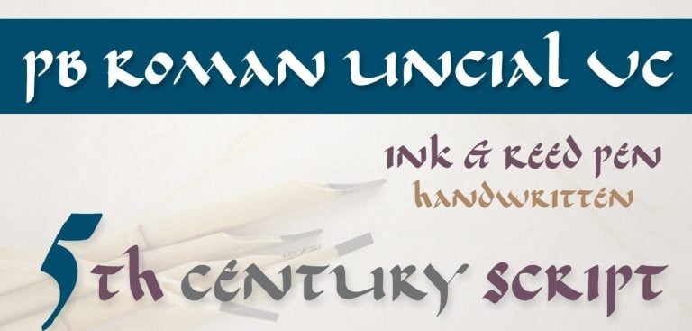 PB Roman Uncial Vc Font Free Download