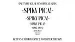 Picaflor Family 7 Styles Font