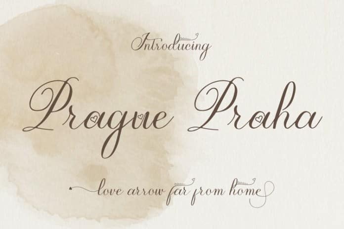 Prague Praha Font
