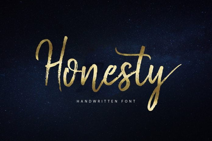 Honesty Script Font