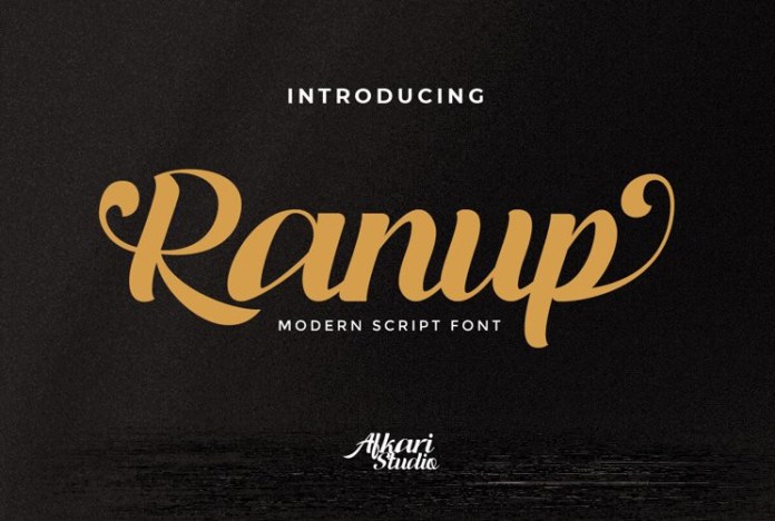 Ranup Script Font