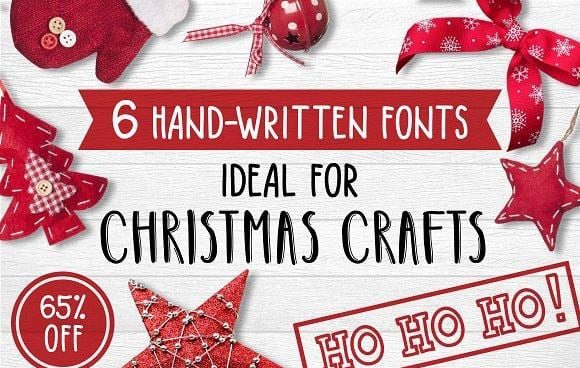 6 Fonts Christmas Collection