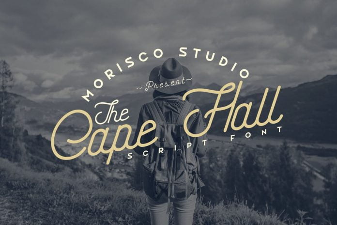 The Cape Hall - Monoline Script Font