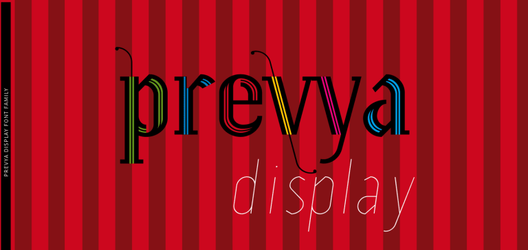 Prevya Display Font Free Download
