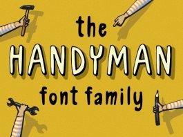 Handyman the Skillful Font