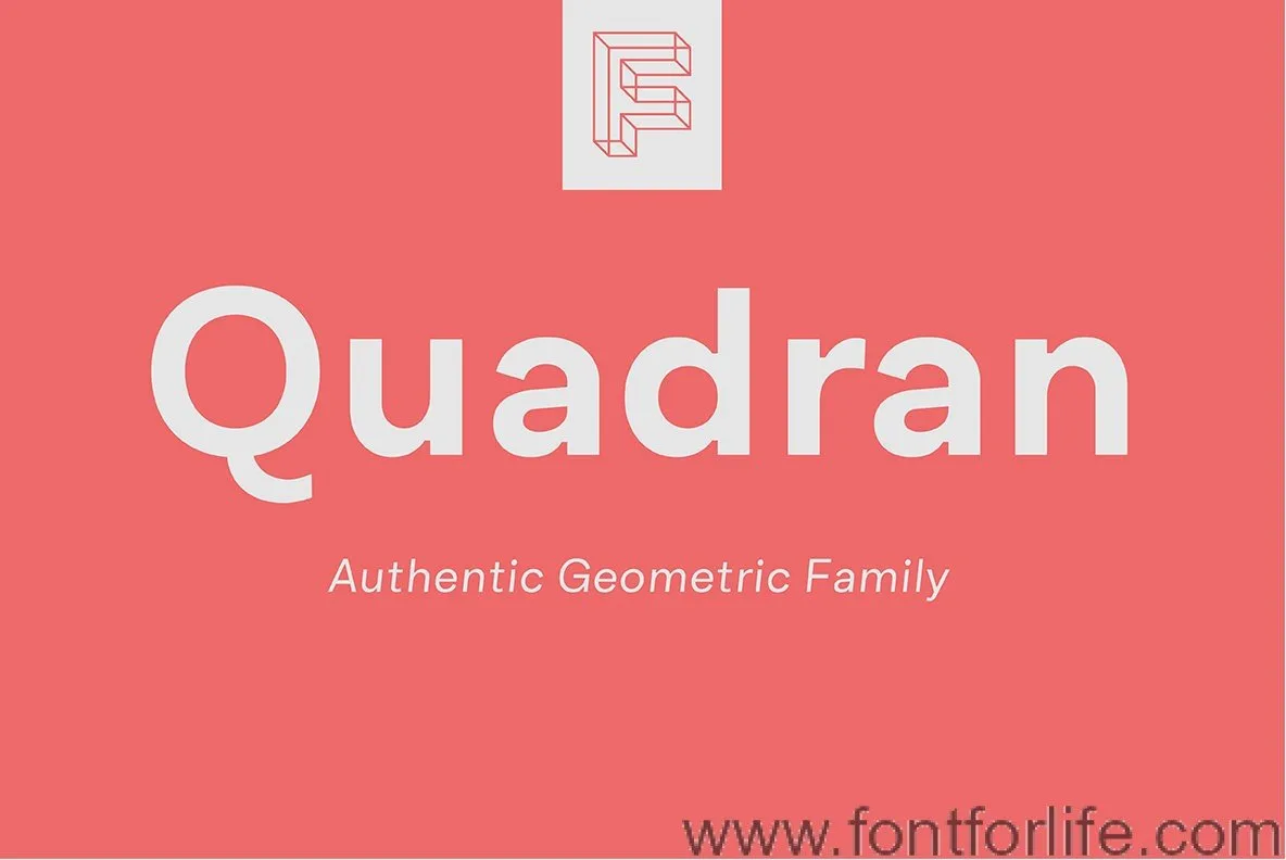 Quadran Font