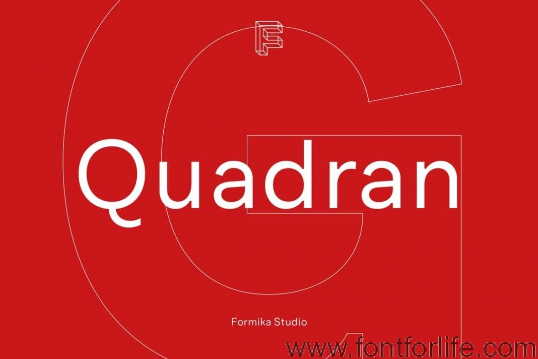 Quadran Font Quadran Font