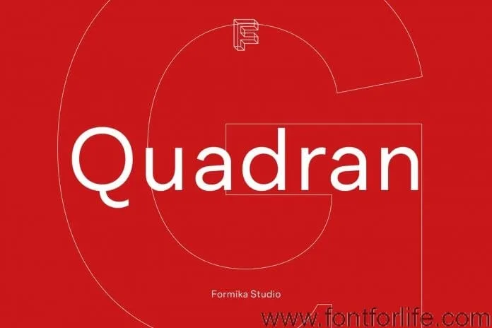 Quadran Font Quadran Font