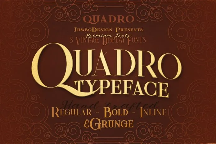 Quadro Display Font