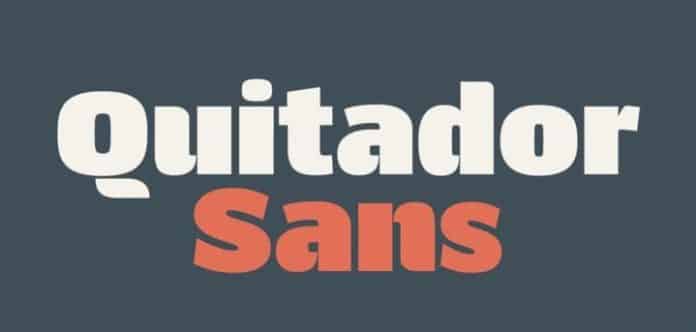 Quitador Sans Font