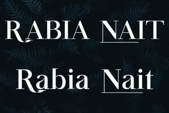 Rabia Nait Font