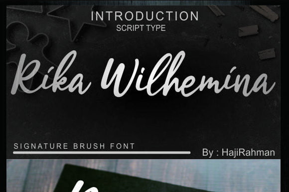 Rika Wilhemina Font