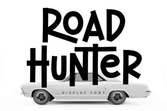 Road Hunter Font
