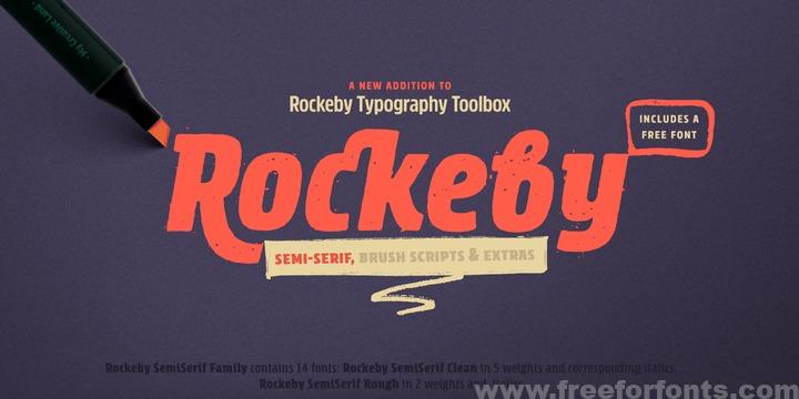 Rockeby SemiSerif Font