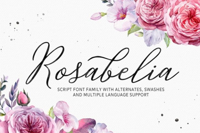 Rosabelia Script Font