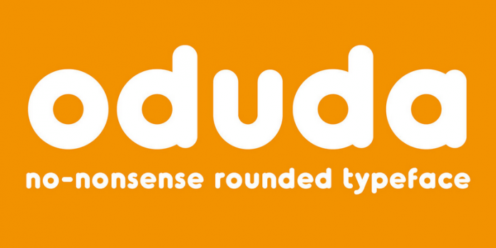 Oduda Rounded Font
