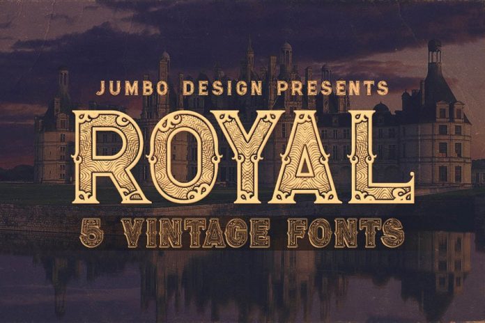 Royal Vintage Style Font