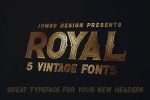 Royal Vintage Style Font