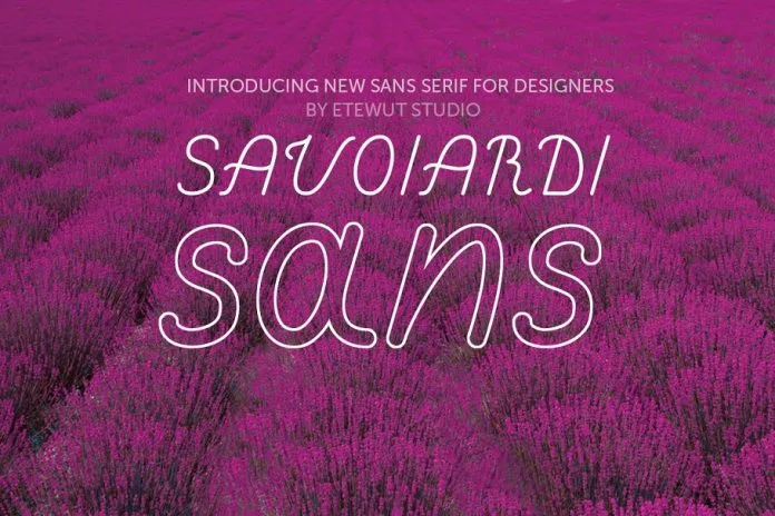 Savoiardi Sans Font Savoiardi Sans Font