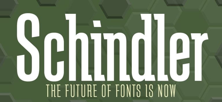 Schindler Font Free Download