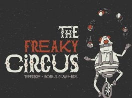The Freaky Circus Font