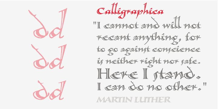 Calligraphica Font