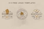 Sherman Font + 3 Logo Templates