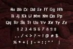Shock Block Hand Drawn Display Font
