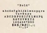 Silk Remington Font
