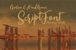 Singapore Script Font