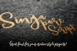 Singapore Script Font