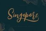 Singapore Script Font