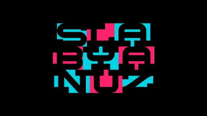 Slabyanuz Titling Inverted Typeface Font