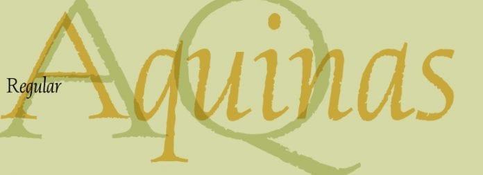 Aquinas Font