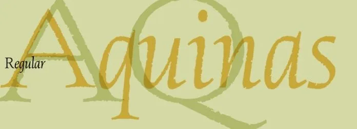 Aquinas Font