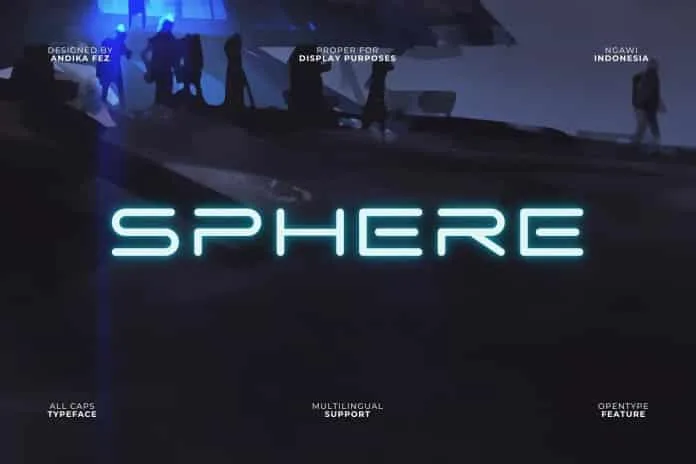 SPHERE Display Font