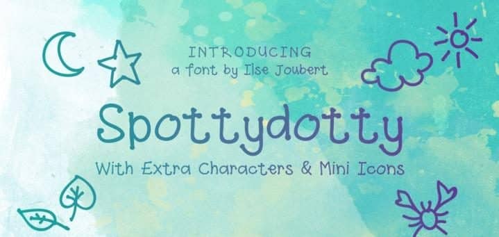 Spottydotty Font Family
