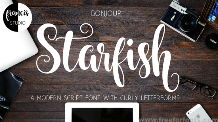Starfish Font Free Download