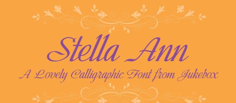 Stella Ann Font Free Download