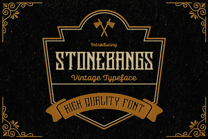 Stonebangs Font