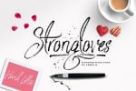 Strongloves Handwriting Font