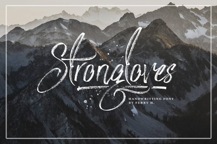 Strongloves Handwriting Font